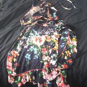 Free People 2 piece wrap skirt